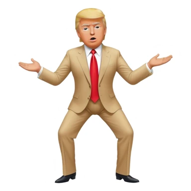 Trump qui twerk sticker