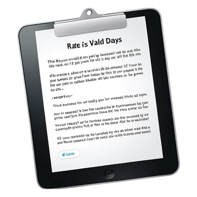 The rate is valid only on business days from 12 PM to 4 PM. If your request falls outside this period, the rate for the next business day will be applied.
 sticker