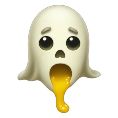 ghost mustard sticker