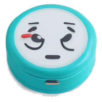 prescription contact lenses travel mini case sticker