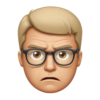 Programador enojado sticker