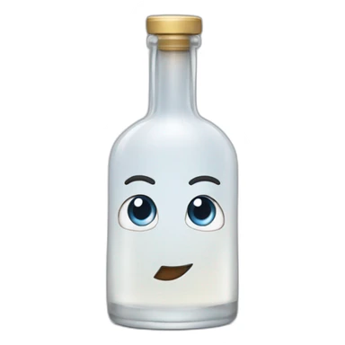 pure vodka shot sticker