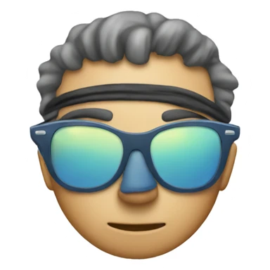 Cool Glases Star Emoji sticker