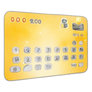 loyalty card sticker