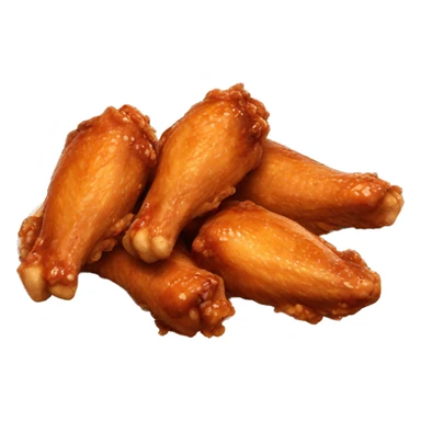 Chicken wings food  sticker