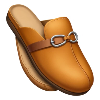 Hand holding a slipper 2d sticker