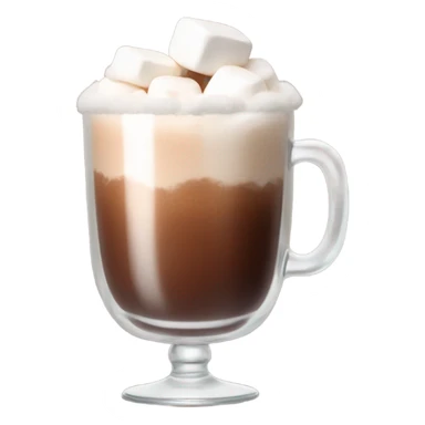 Cacao with marshmallows  sticker