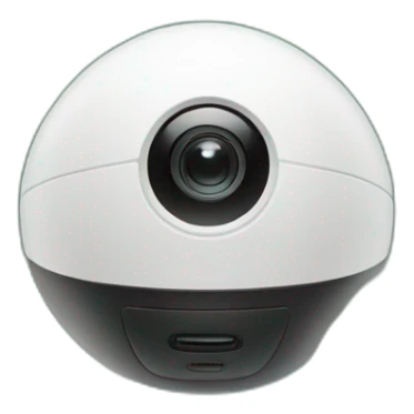 small-leaf-floating-on-water-block-and-security-ptz-camera-behind sticker