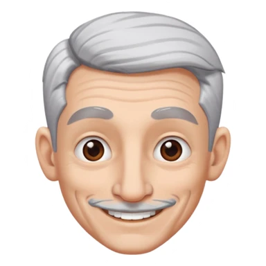 white-gray haired tattooed big nose sticker