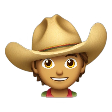 Speedy Gonzales cours vite avec son chapeau mexicain sur la tête sticker
