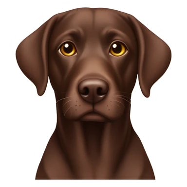 Chocolate labs sticker