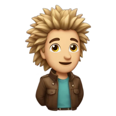 Hedgeoge Birthday gift sticker