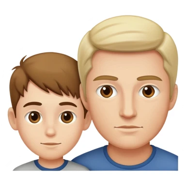 Hi and Lucas sticker