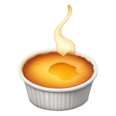 Crème brûlée sticker