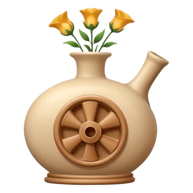 pottery wheel with vase



















 sticker