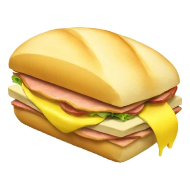 Yellow Tuttle eating a big sandwich sticker