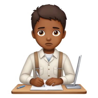 distraugt child labor sticker