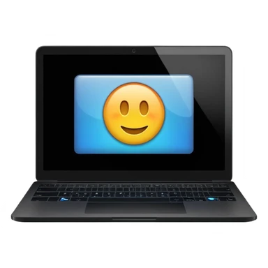 laptop with “1C” on the screen sticker