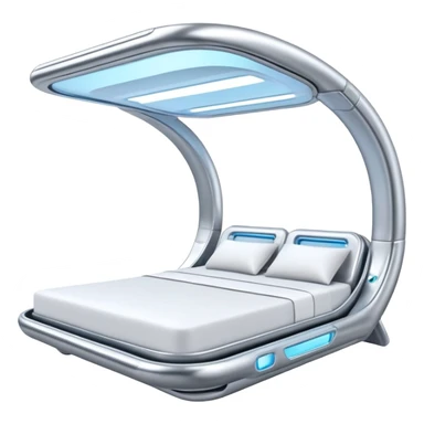 Antigravity space bed sticker