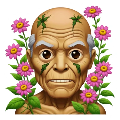Gardener old Bob dead flowers from the toxic avenger sticker