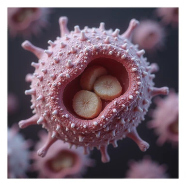 hyperrealistic and scientific 4K representation of fatty acid pathway from cell membrane to mitochondrion, with transport protein details sticker