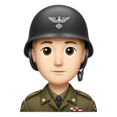 A WW2 German soldier sticker