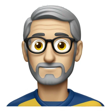 Steve Jobs with jersey boca juniors sticker