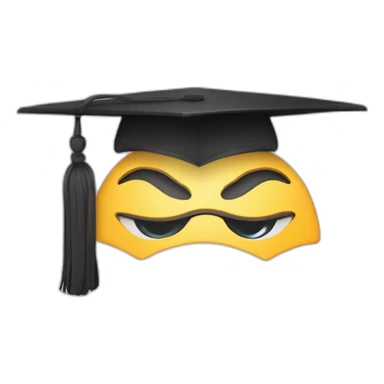 further education in HR style with Mortarboard sticker