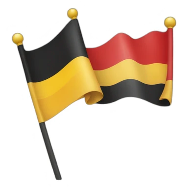 drapeau espagnol et allemand sticker