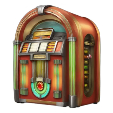 jukebox-flat sticker