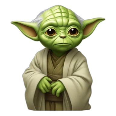 Yoda in Ukraine sticker