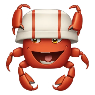 Crabe Boxeur sticker
