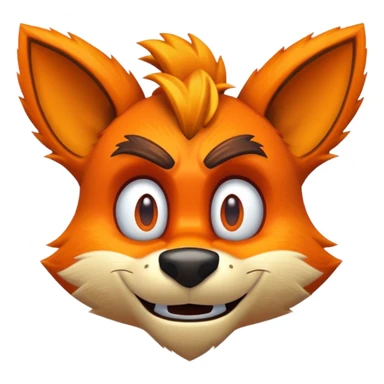 Crash bandicoot  sticker