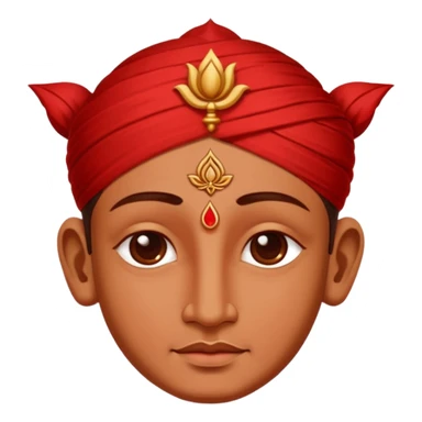 Vaishnav tilak sticker