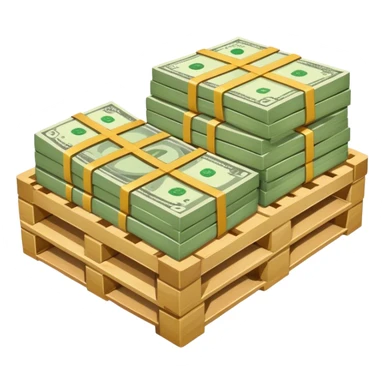 money pallet sticker