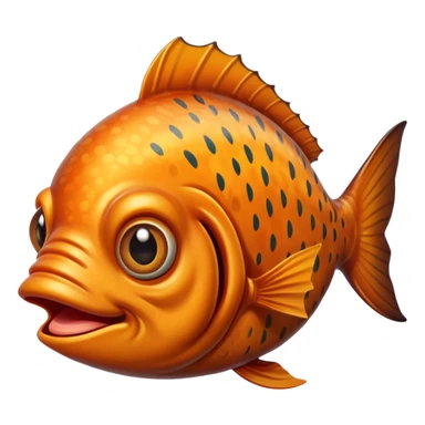 ugly fish sticker