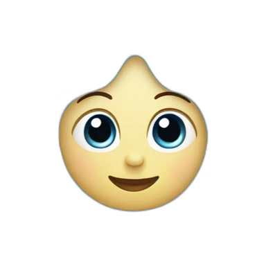 baby blue star sticker