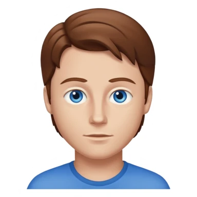 Tom Guiry with blue eyes, brown hair sticker