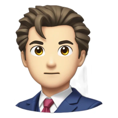 Phoenix Wright Ace Attorney sticker