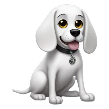 Nightmare Before Christmas Zero Dog sticker