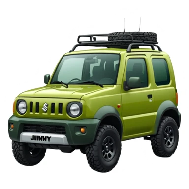 Suzuki jimny green colour sticker