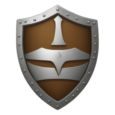 shield with traveller inside sticker