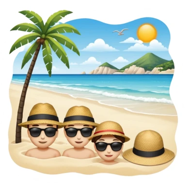 Vacation sticker