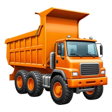 Dump truck sticker