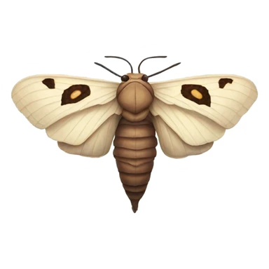 Death moth sticker