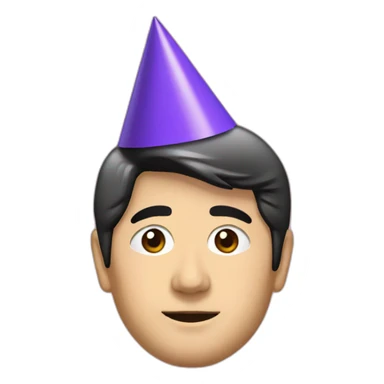 shinzo abe party hat sticker