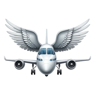 fly airport sticker