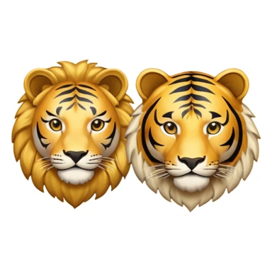 Un mundo al centro con un león a su lado izquierdo y un tigre al lado derecho y en el medio escrito "TEAM UNIVERSAL" sticker