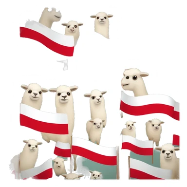 peru flag with alpacas on it sticker