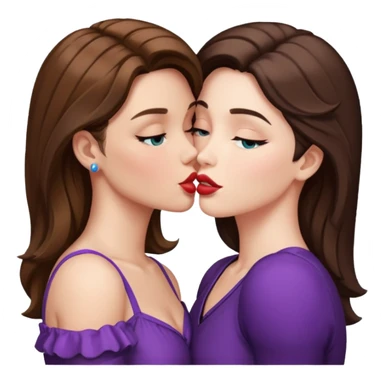 Caitlyn and Vi from League of Legends kissing each other sticker